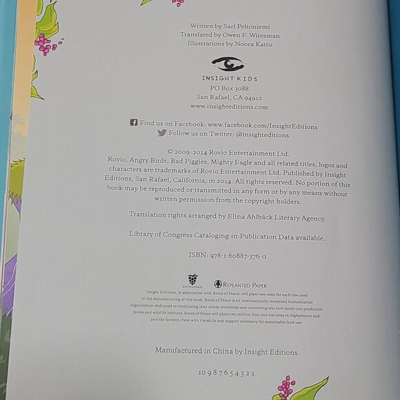 Angry Birds Stella And The Hunt For The Jade Egg HC DJ Rovio Entertainment 2014 - Picture 3 of 11